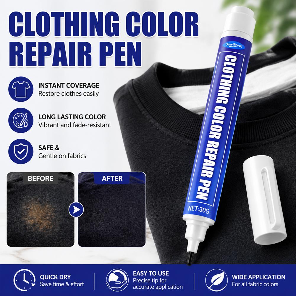 Direct To Garment Ink - Stofreparatiepen met permanente inkt, geen verkleuring,