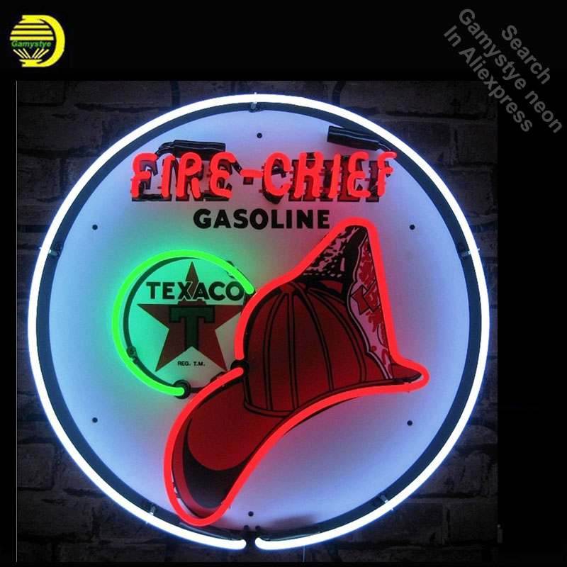 Commercial Printing Icon - Neonbord voor Texac Fire Chie Neon