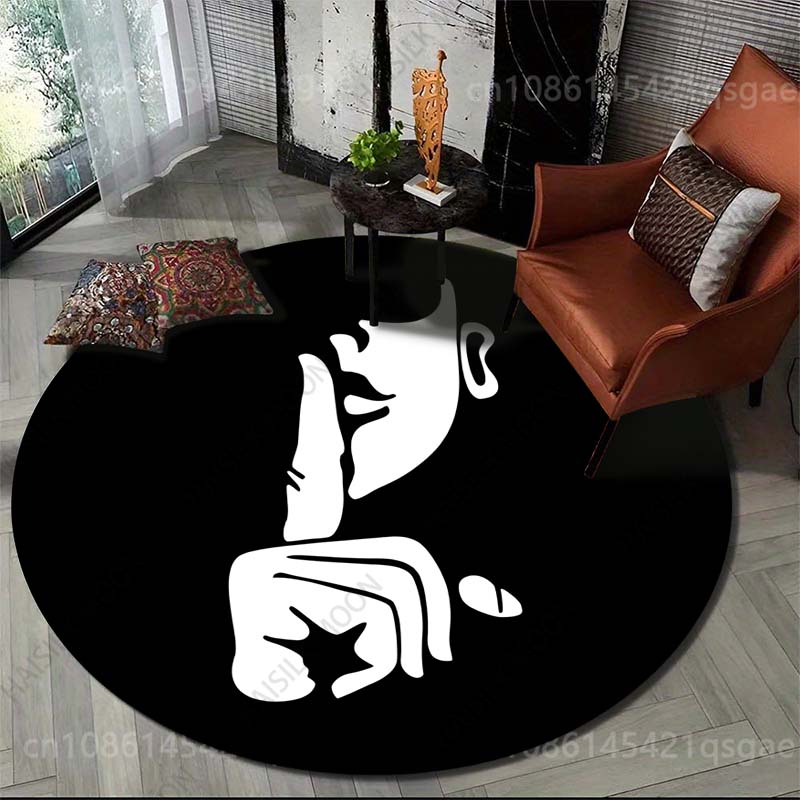 Commercial Printing Icon - Meerdere maten Stille gebaaricoon print ronde