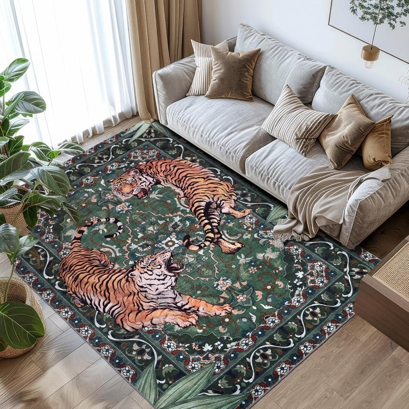 Nordic Retro Tijger Ontwerp Wo - Commercial Printing Online recensie en prijs