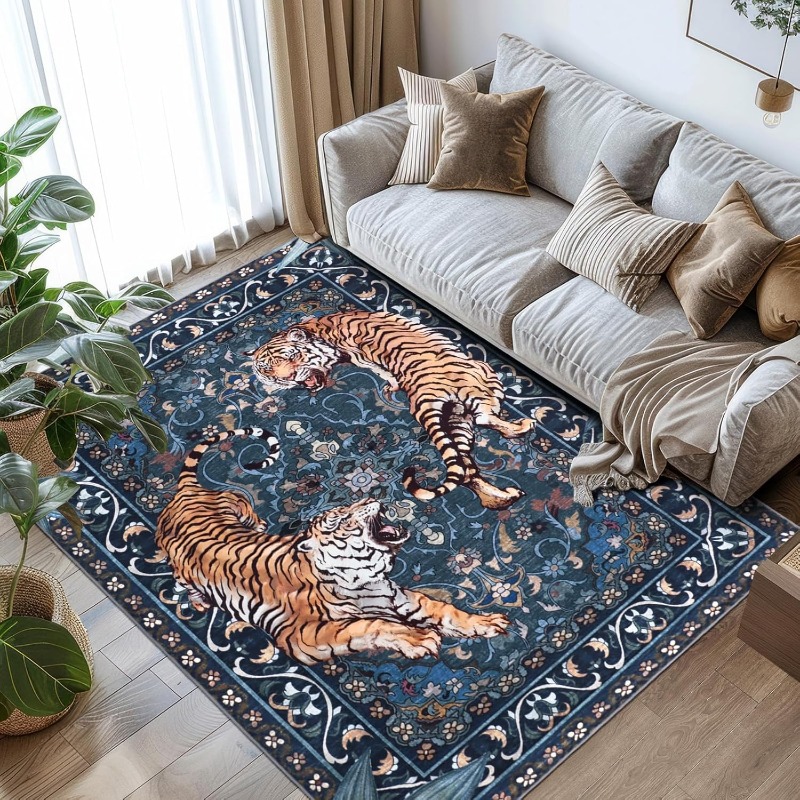 Nordic Retro Tijger Ontwerp Wo - Commercial Printing Online recensie en prijs