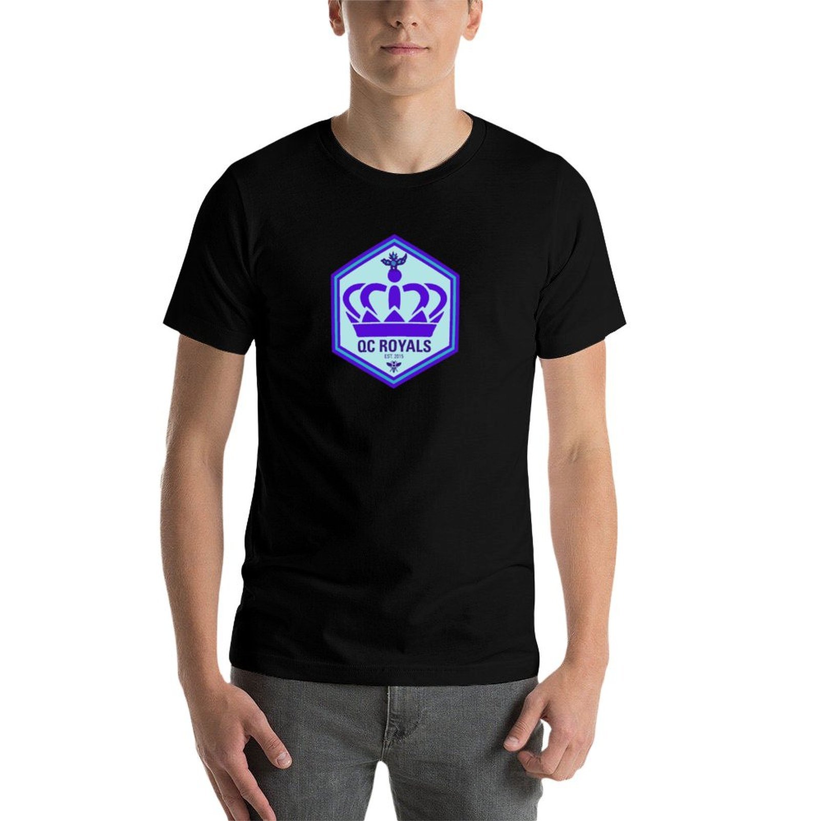 QC Royals 2021 logo-T-shirt me - Printing Qc recensie en prijs