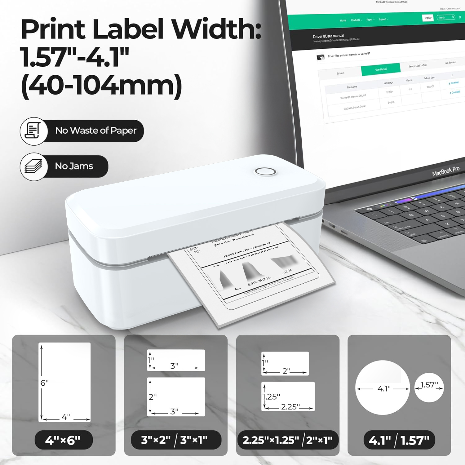 Marklife X4 Bluetooth thermisc - Commercial Label Printing Machine recensie en prijs