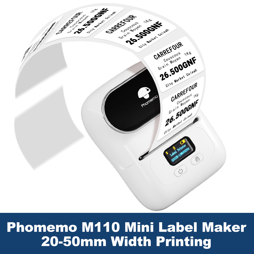 Phomemo Label Printer M110 Lab - Commercial Label Printing Machine recensie en prijs