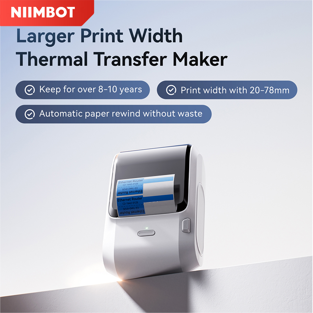 Niimbot M3 thermische overdrac - Commercial Printing Definition recensie en prijs