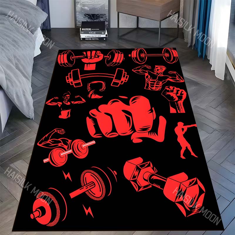 1PC Fitness iconen dumbbells v - Commercial Printing Icon recensie en prijs