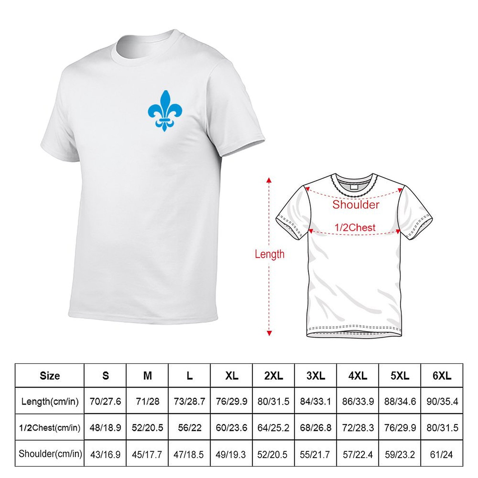 Quebec Frankrijk blauwe fleur  - Printing Qc recensie en prijs