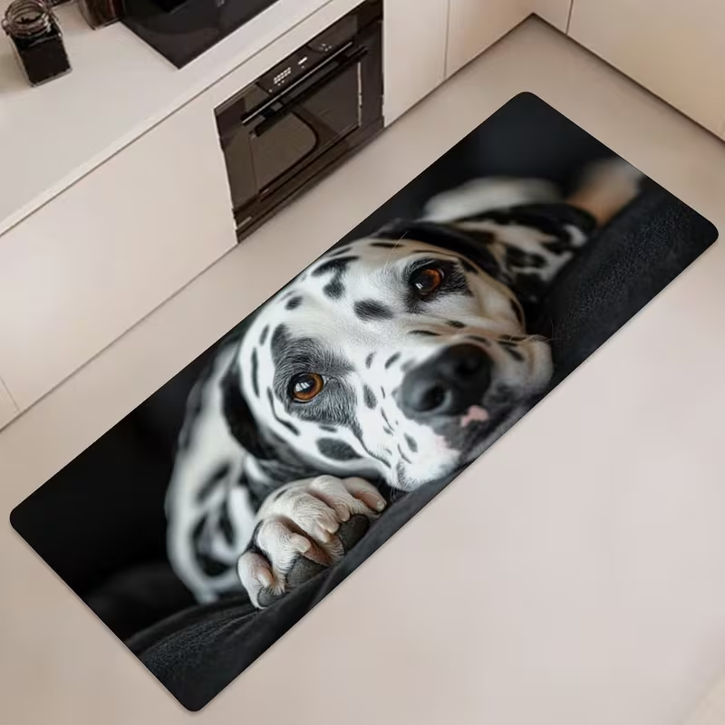 Schattig zwart mopshond-loperk - Commercial Wrap Printing recensie en prijs