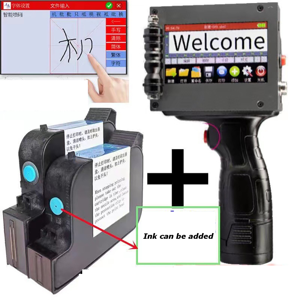 Handheld 50 mm groot lettertyp - Commercial Label Printing Machine recensie en prijs