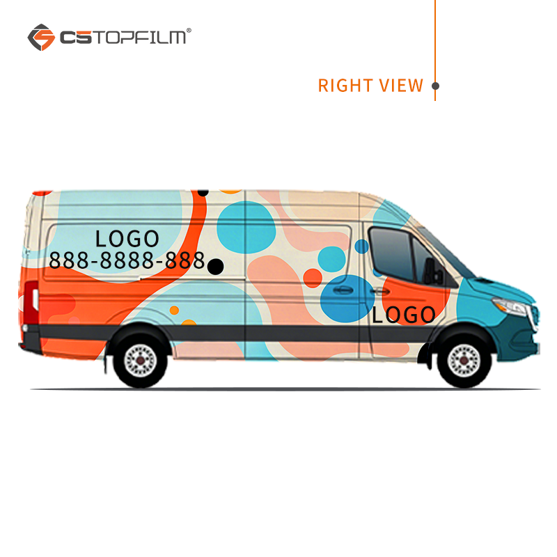 Op maat gemaakte geprinte auto - Commercial Wrap Printing recensie en prijs