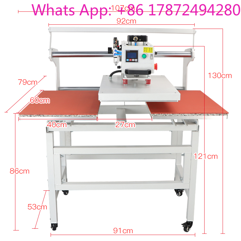 Dubbele elektrische schuifbare - Commercial Label Printing Machine recensie en prijs