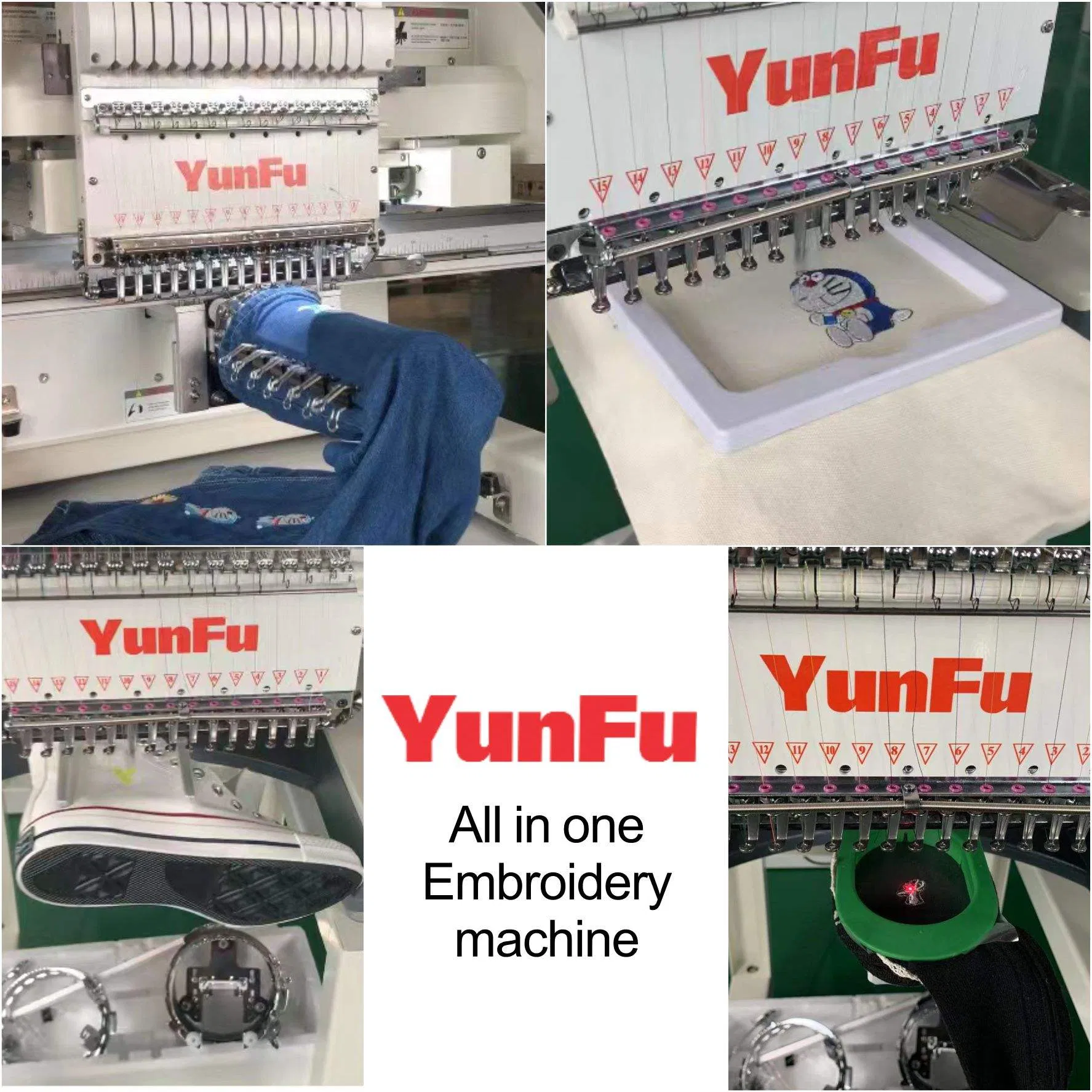 Industriële borduurmachine voo - Commercial Embroidery Machine recensie en prijs