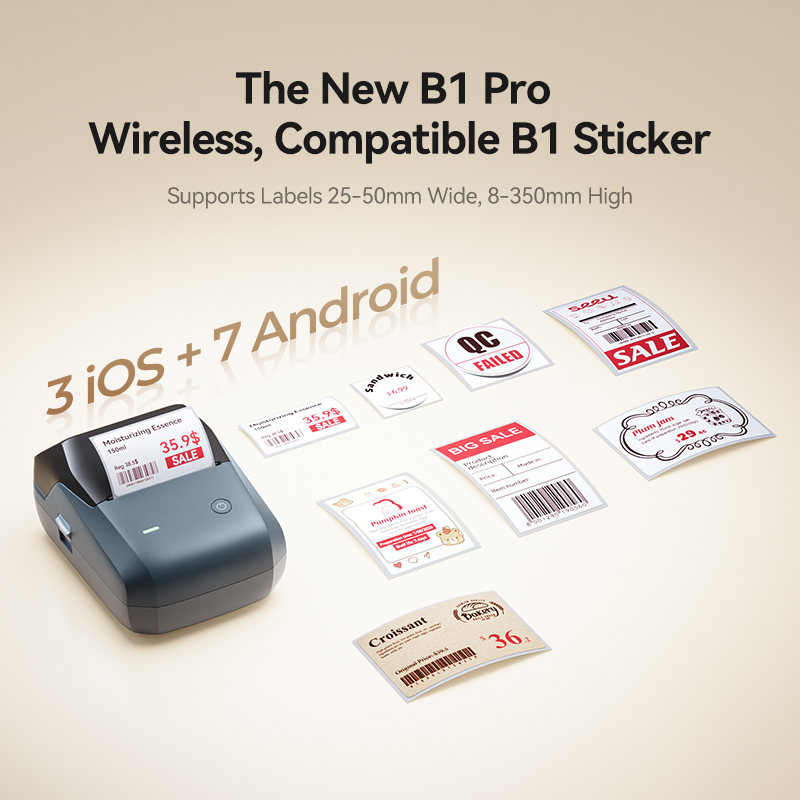 Niimbot B1 Pro Labelprinter 30 - Commercial Printing Definition recensie en prijs