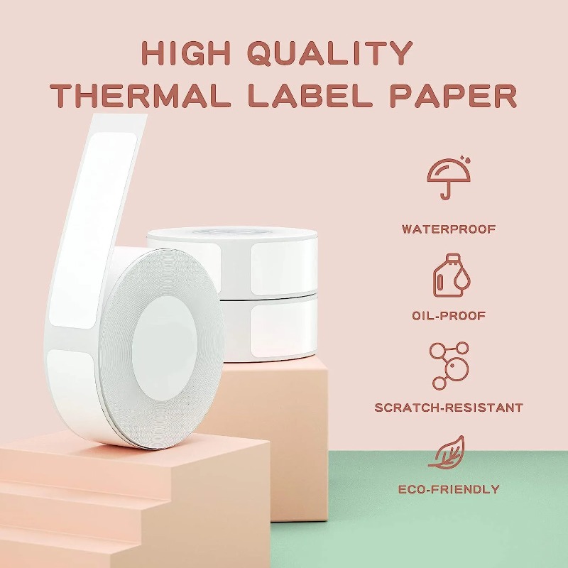 Thermische labelstickertape 12 - Commercial Label Printing Machine recensie en prijs