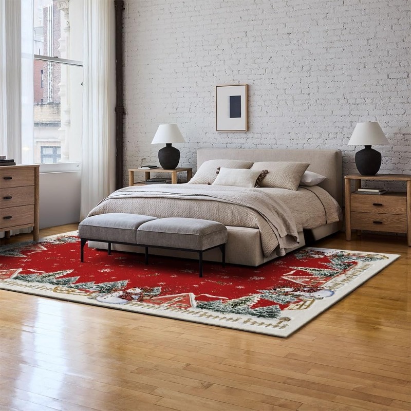Kerstmis Retro Kerstboom Sneeu - Commercial Printing Online recensie en prijs